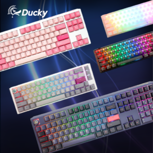 DUCKY: nuevos colores en el teclado mecánico con mejor rendimiento