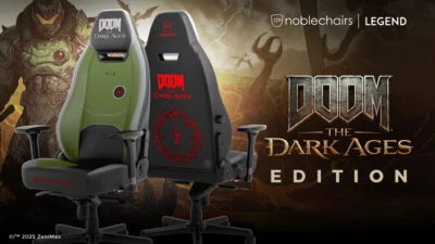 noblechairs LEGEND DOOM: Edición The Dark Ages – ¡Desgarra y destruye!