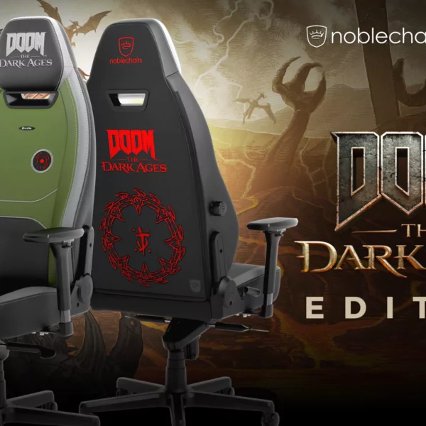 noblechairs LEGEND DOOM: Edición The Dark Ages – ¡Desgarra y destruye! JMARMELO
