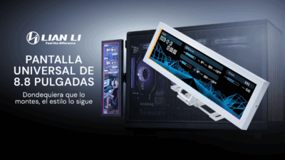 Lian Li 8.8″: ¡La pantalla universal que no querrás dejar de tener!