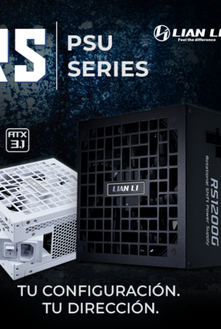 PSUs Lian Li Serie RS – Alimentación desde diferentes Direcciones