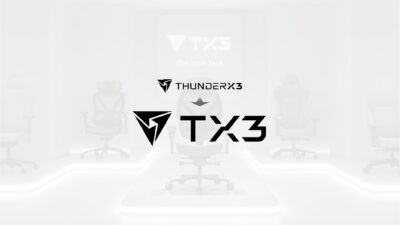 ThunderX3 ahora es TX3: una nueva era de ergonomía y comodidad