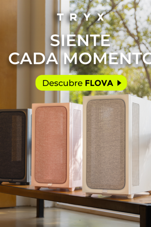 Nueva TRYX FLOVA F50: Elegancia y silencio en una caja mid-tower premium