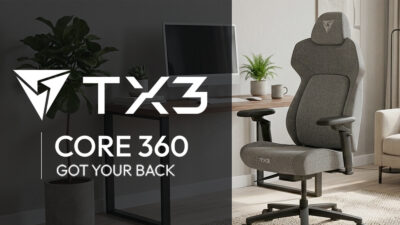 Silla TX3 CORE 360 (Ergonomía de Última Generación para Gaming y Trabajo)