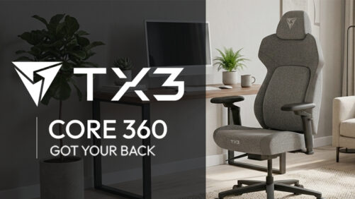 Silla TX3 CORE 360 (Ergonom&iacute;a de &Uacute;ltima Generaci&oacute;n para Gaming y Trabajo)